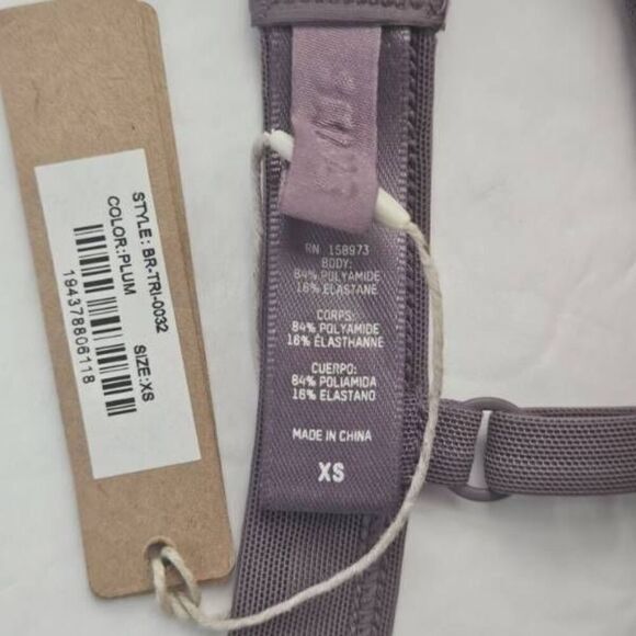 SKIMS TRIANGLE BRA NWT - Picture 7 of 9